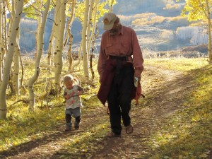 Spending time in nature with our children, priceless!