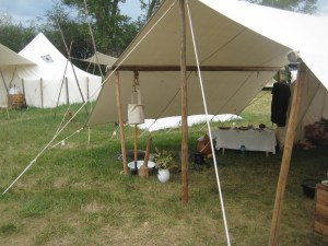 Canvas has long been used to create a home away from home. 